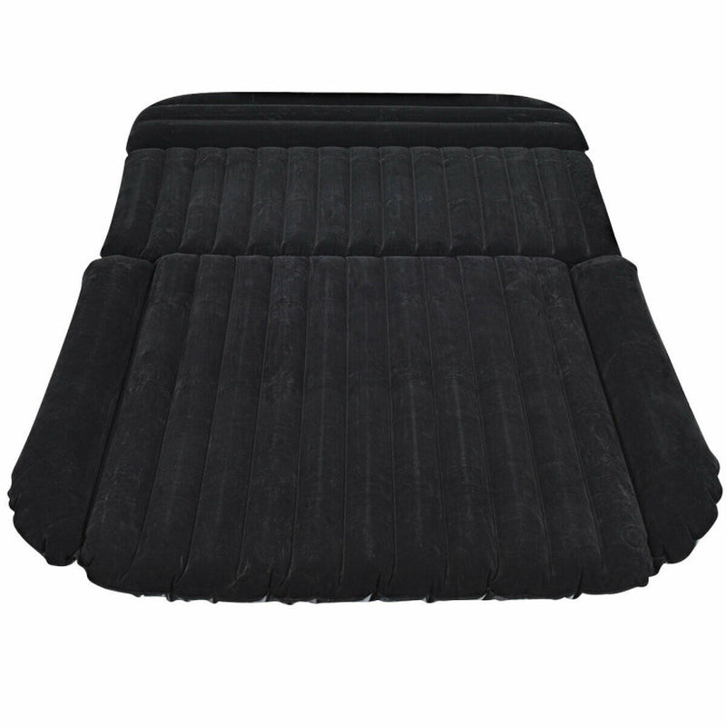 Professional title: "Portable SUV Backseat Inflatable Air Mattress Travel Pad Set with Pump for Outdoor Use"