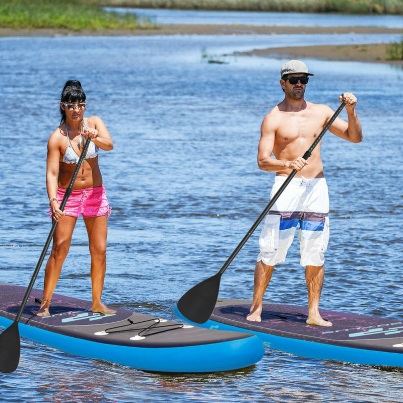 Professional title: "11-Foot Inflatable Stand-Up Paddle Board Surfboard Set with Bag, Aluminum Paddle, and Pump"