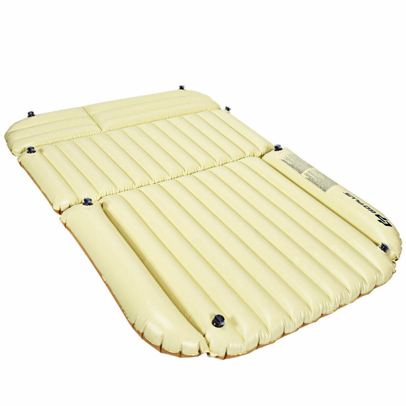 Professional title: "Portable SUV Backseat Inflatable Air Mattress with Pump for Travel and Camping"