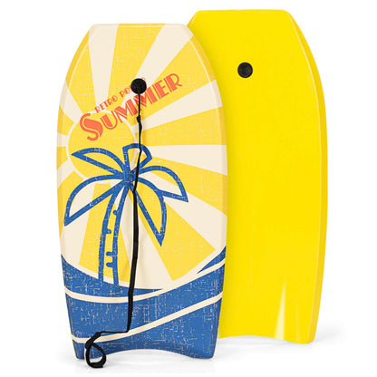 Professional title: "High-Quality Lightweight Surfboard with Premium Wrist Leash - Medium Size"