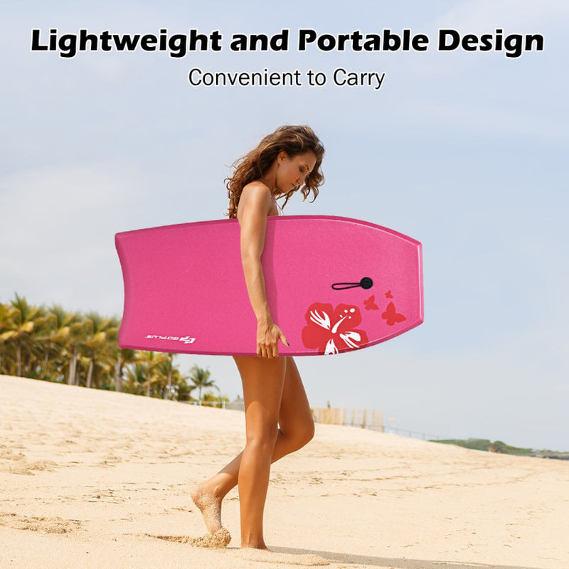 Professional title: "High-Quality Lightweight Bodyboard Surfing with Leash and EPS Core"