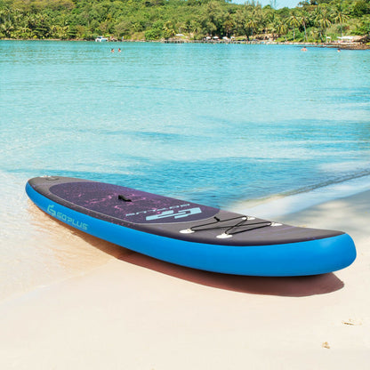 Professional title: "11-Foot Inflatable Stand-Up Paddle Board Surfboard Set with Bag, Aluminum Paddle, and Pump"