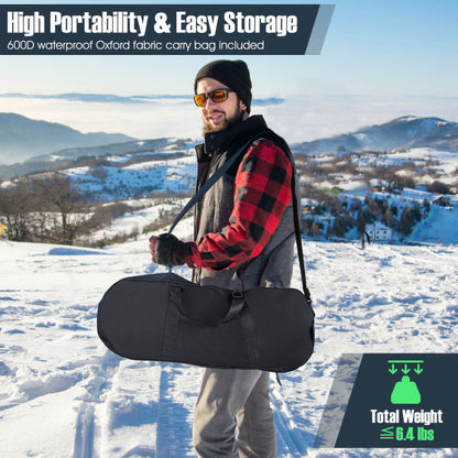 Professional title: "4-In-1 Lightweight Terrain Snowshoes with Flexible Pivot System - Available in 21, 25, and 30 Inches"