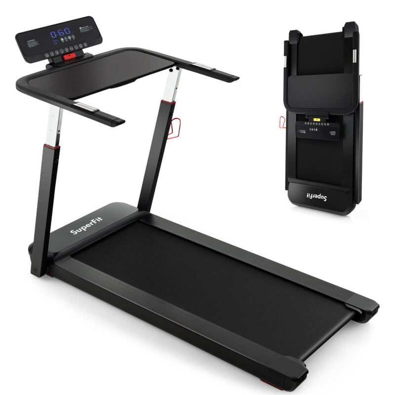 Under Desk Treadmill with Remote Control and LED Display for Home Office