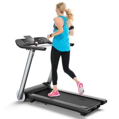 Italian Designed Folding Treadmill with Heart Rate Belt and Fatigue Button