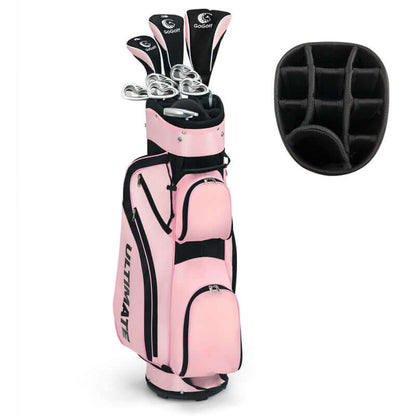 10 Pieces Womens Complete Golf Club Set with Alloy Driver