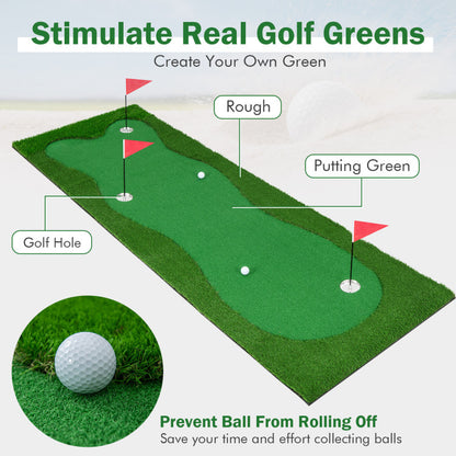 Golf Putting Green with Realistic Artificial Grass Turf-S