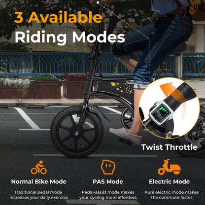 Electric Bike for Adults Folding Electric Bicycle with 350W Motor and 36V Battery