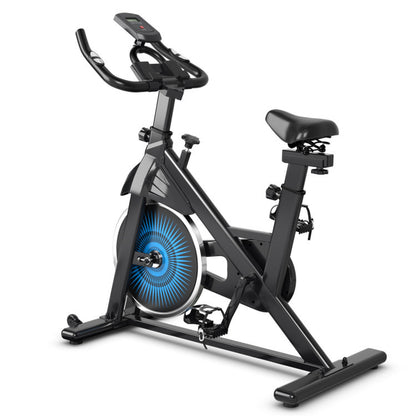 Indoor Silent Belt Drive Adjustable Resistance Cycling Stationary Bike